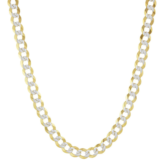 CUBAN CURB TWO TONE CHAIN