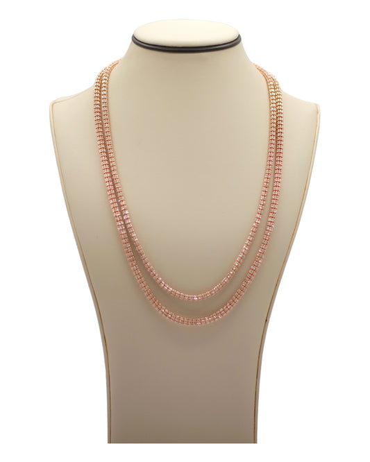 Rose Gold Ice Chain - 4.5mm