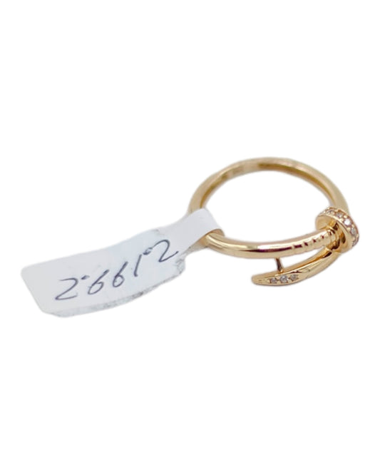 Women's 14k Nail Ring