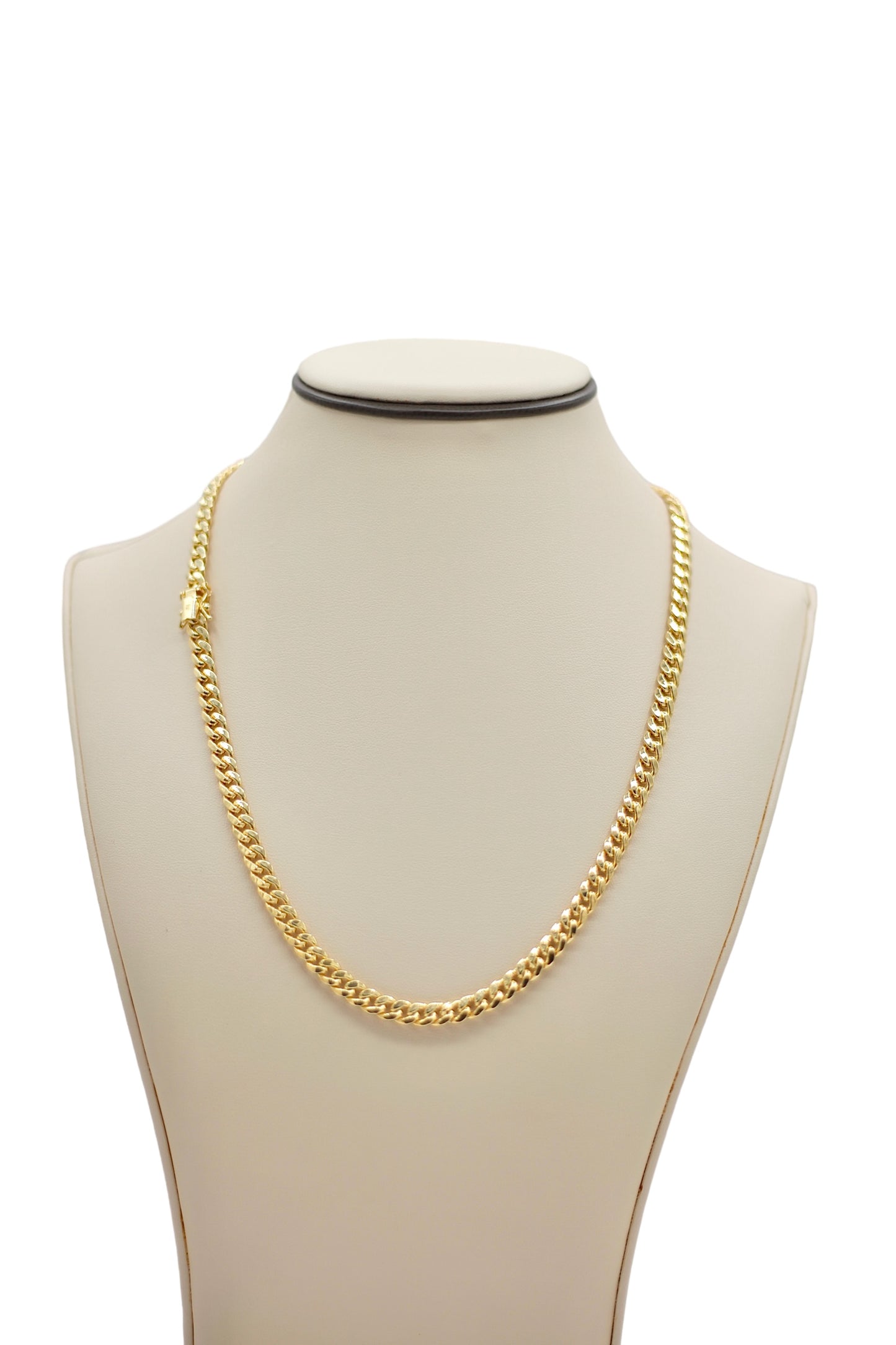 Men's 14k Gold Milanes Cuban Link - 7.5mm