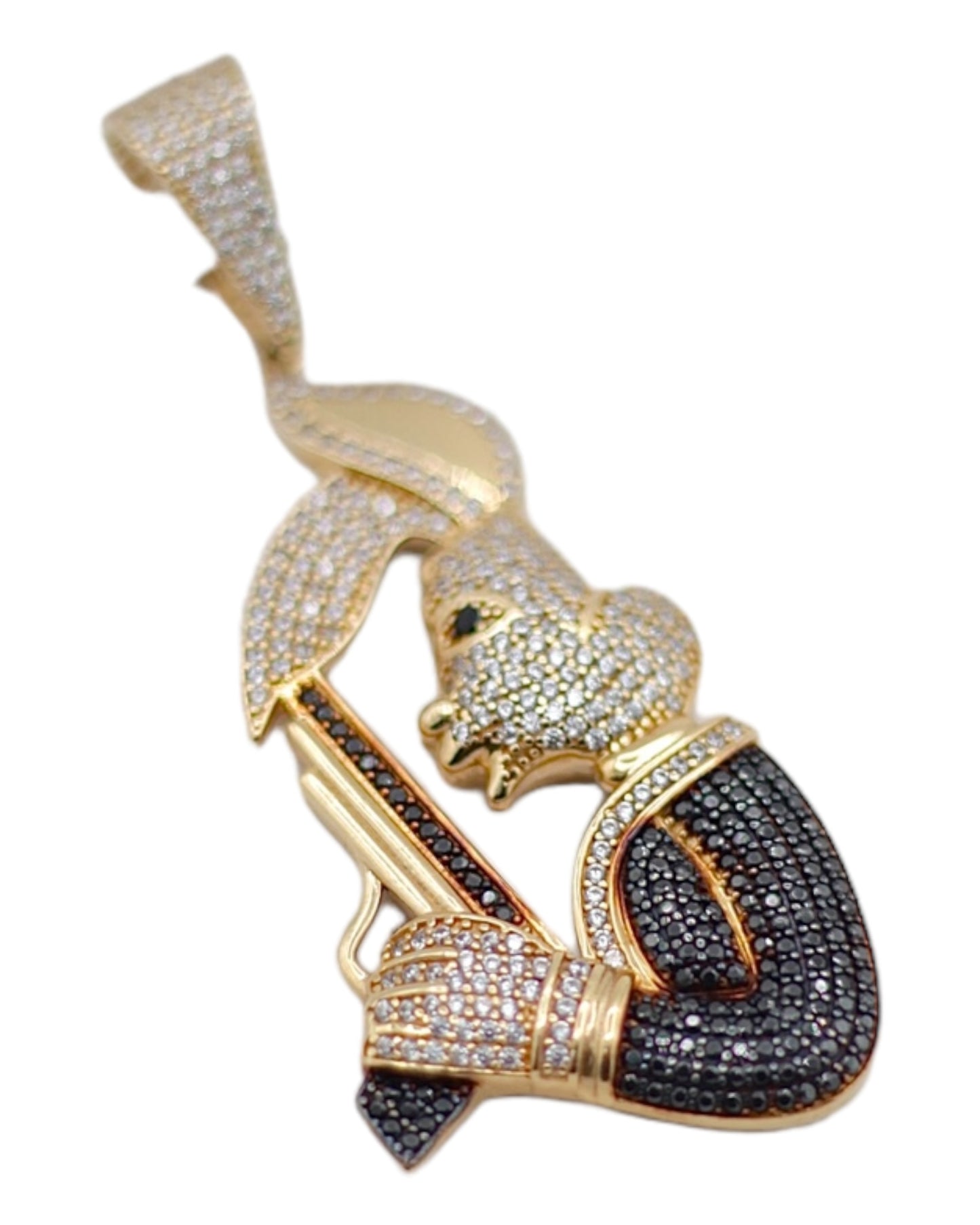 14k Men's Bugs Bunny Pendant