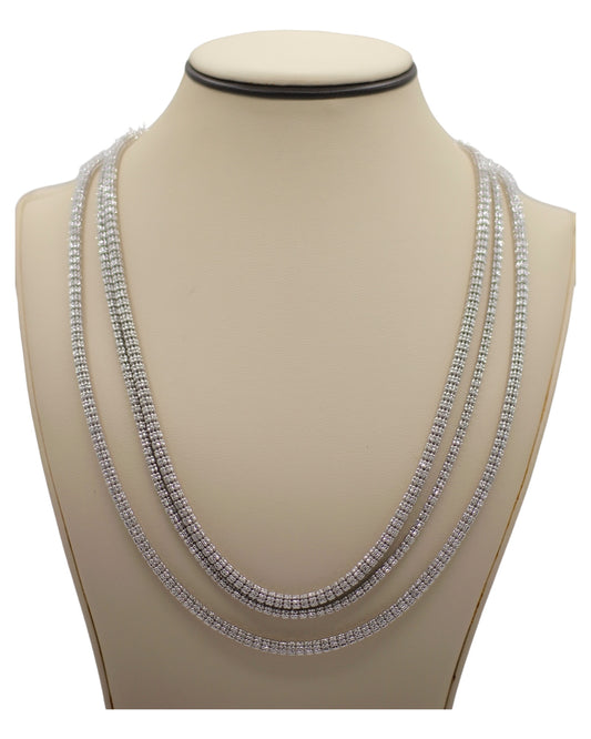 White Gold Ice Chain - 4.5mm